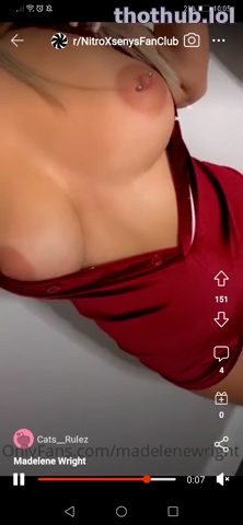 Madelene Wright new video onlyfans – nude teasing big boobs