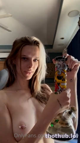 Ashley Matheson onlyfans s – nude smoking weed